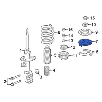 Honda OE - Front Upper Coil Spring Insulator