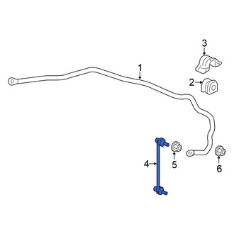 Honda OE - Front Left Suspension Stabilizer Bar Link