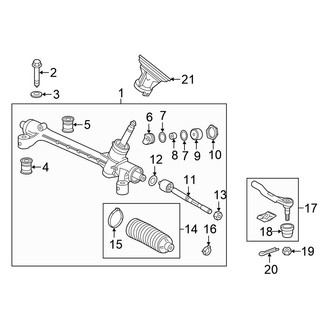 Honda OE - Steering Gear & Linkage