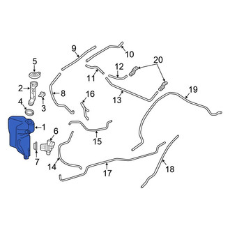 Honda OE - Washer Fluid Reservoir