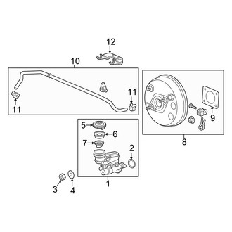 Honda OE - Cowl - Components on Dash Panel