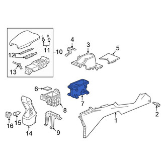 Honda OE - Console Cup Holder