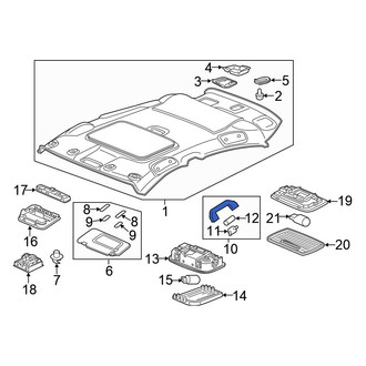Honda OE - Front Interior Grab Bar