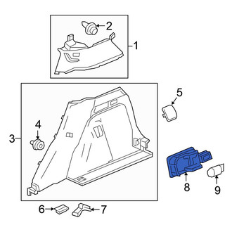 Honda OE - Rear Cargo Area Light