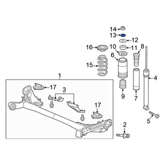 Honda OE - Wiper Linkage Washer