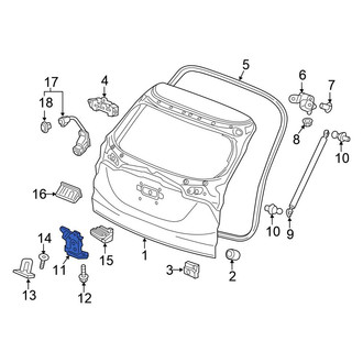 Honda OE - Rear Liftgate Latch