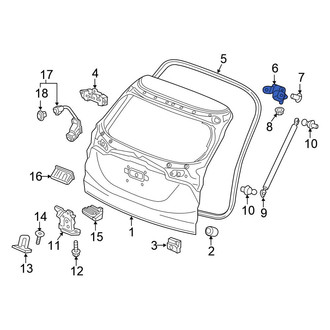 Honda OE - Rear Liftgate Hinge
