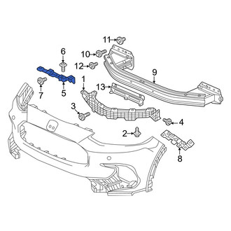 Honda OE - Front Left Inner Bumper Guide