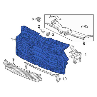 Honda OE - Front Upper Grille