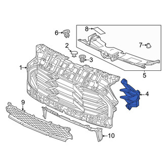Honda OE - Front Left Grille Reinforcement