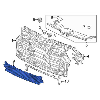 Honda OE - Front Lower Grille