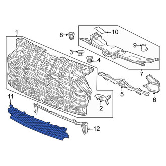Honda OE - Front Lower Grille