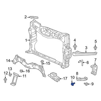 Honda OE - Bumper Impact Bar Bolt
