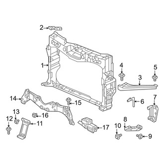 Honda OE - Radiator Support