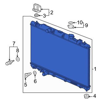Honda OE - Radiator