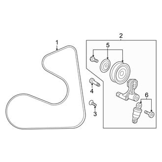 Honda OE - Cooling - Belts & Pulleys