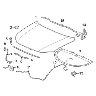 Honda OE - Hood & Components