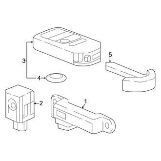Honda OE - Electrical - Keyless Entry Components