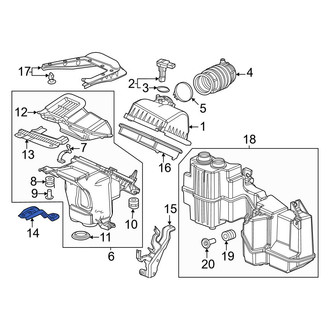 Honda OE - Air Cleaner Bracket