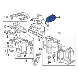 Honda OE - Engine Air Intake Hose