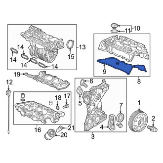Honda OE - Engine Valve Cover Gasket