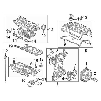 Honda OE - Engine / Transaxle - Engine Parts