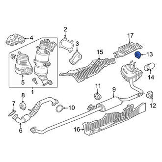 Honda OE - Exhaust System Hanger