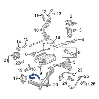 Honda OE - Evaporative Emissions System Lines