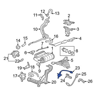 Honda OE - Upper Oxygen Sensor