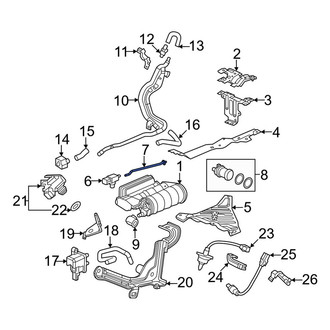 Honda OE - Evaporative Emissions System Lines