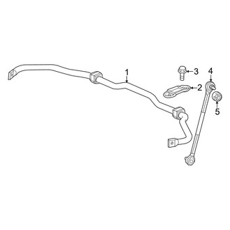 Honda OE - Front Suspension - Stabilizer Bar & Components