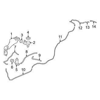 Honda OE - Windshield - Wiper & Washer Components (Washer Components)