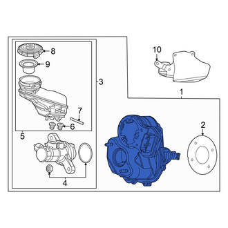 Honda OE - Power Brake Booster