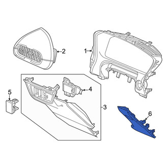 Honda OE - Left Instrument Panel Knee Bolster