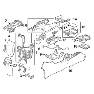 Honda OE - Center Console