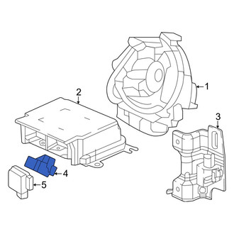 Honda OE - Front Left Air Bag Impact Sensor