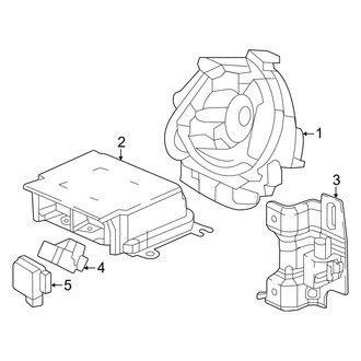 Honda OE - Restraint Systems - Air Bag Components (Modules & Sensors)