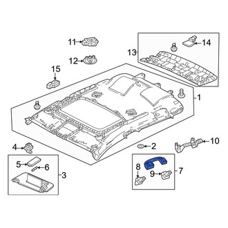 Honda OE - Rear Interior Grab Bar