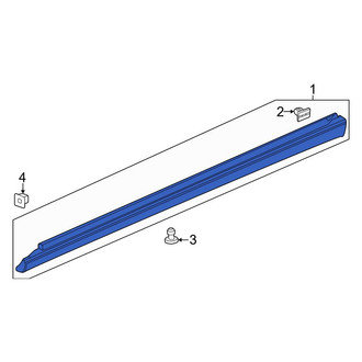 Honda OE - Left Rocker Panel Guard