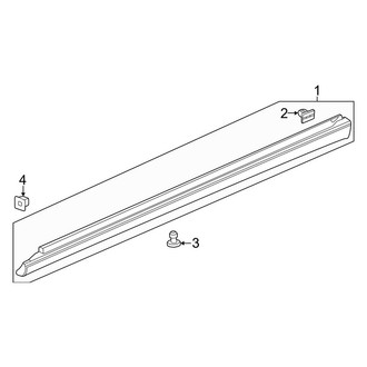 Honda OE - Pillars, Rocker & Floor - Exterior Trim