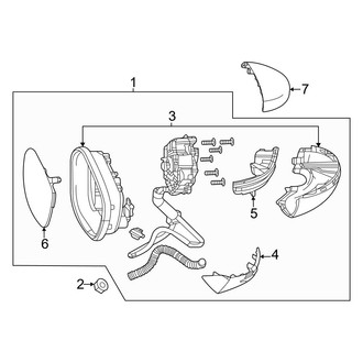 Honda OE - Front Door - Outside Mirrors (With Heated Mirror, With Turn Signal), (EX-L / Sport)