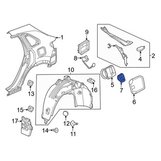 Honda OE - Fuel Tank Cap