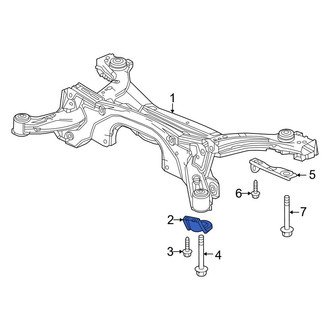 Honda OE - Front Suspension Subframe Reinforcement Bracket