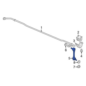 Honda OE - Rear Suspension Stabilizer Bar Link