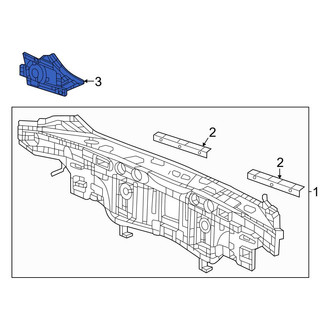 Honda OE - Rear Left Rear Body Reinforcement