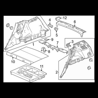 Honda OE - Rear Body & Floor - Interior Trim
