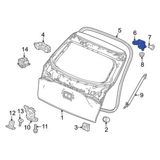 Honda OE - Rear Liftgate Hinge