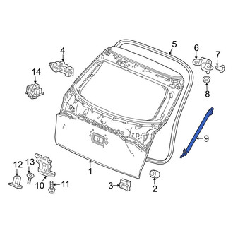 Honda OE - Rear Left Liftgate Lift Support