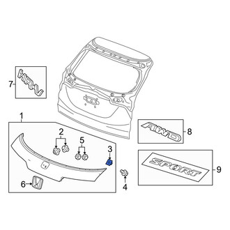 Honda OE - Liftgate Finish Panel Clip