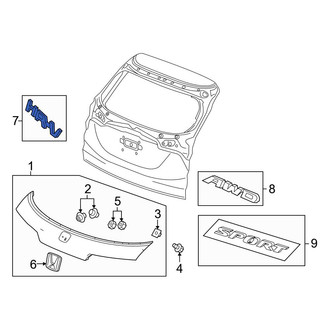 Honda OE - Rear Hatch Emblem